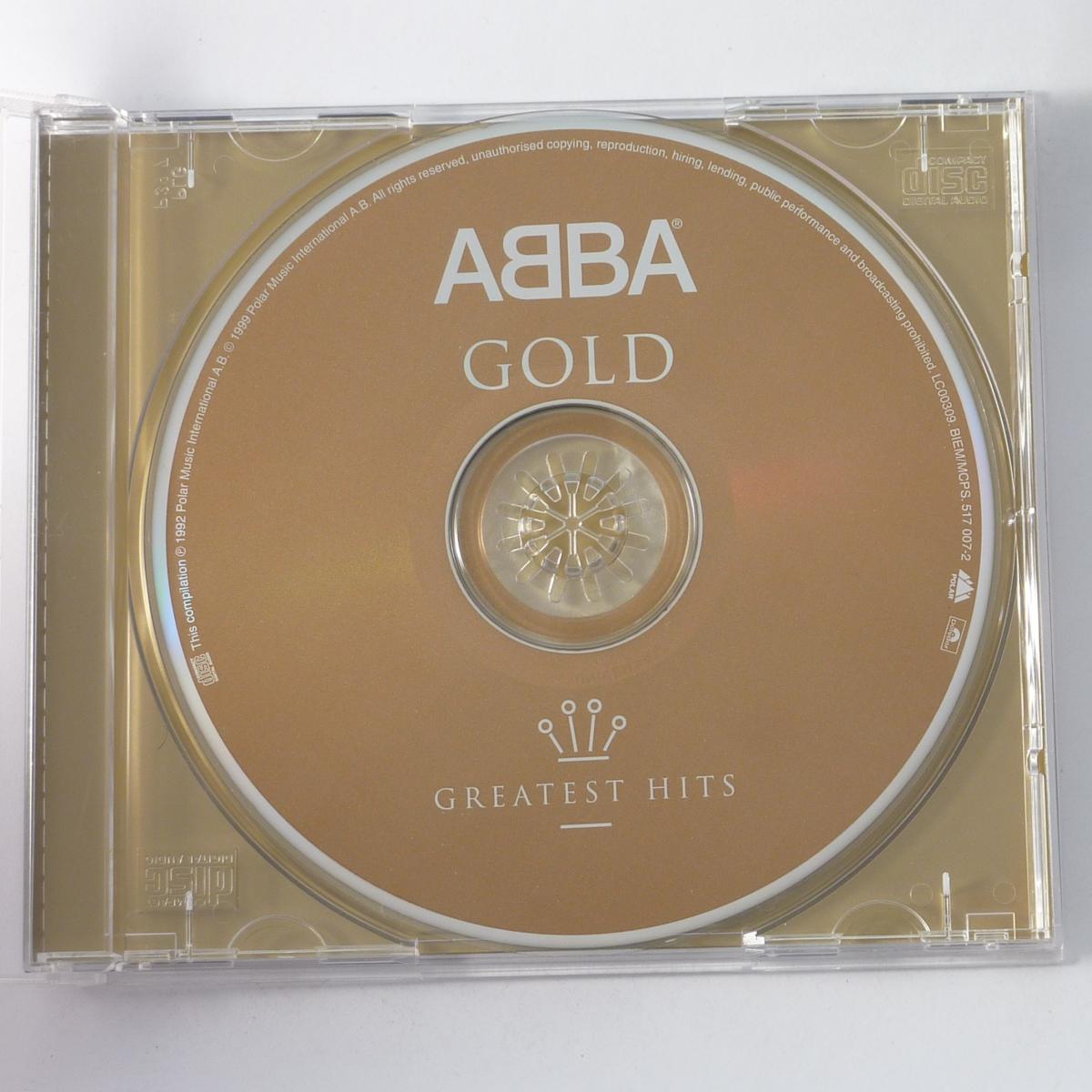 ABBA Gold (Greatest Hits) CD Compilation Reissue Remastered