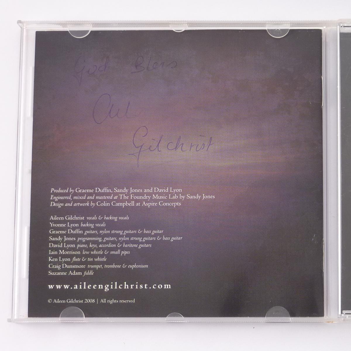 Aileen Gilchrist Face To Face CD Album Autograph