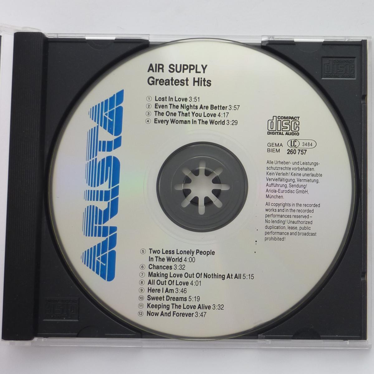 Air Supply Making Love.... The Very Best Of Air Supply CD Compilation Reissue