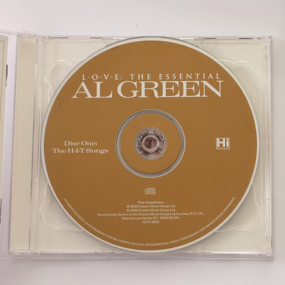Al Green L-O-V-E: The Essential Al Green 2 × CD Compilation