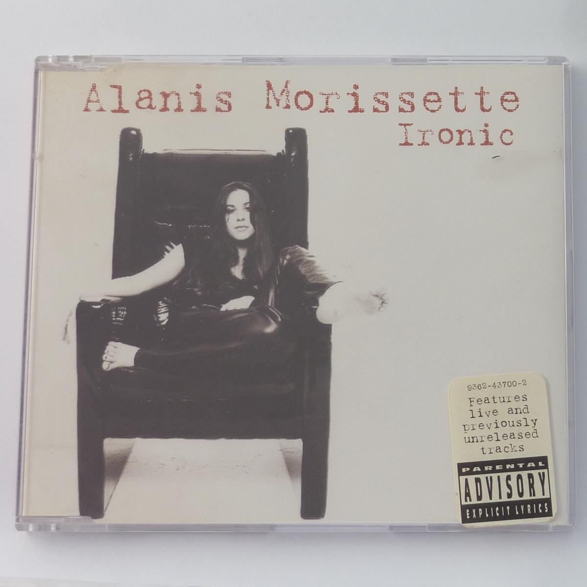 Alanis Morissette Ironic CD Single Disctronics Pressing