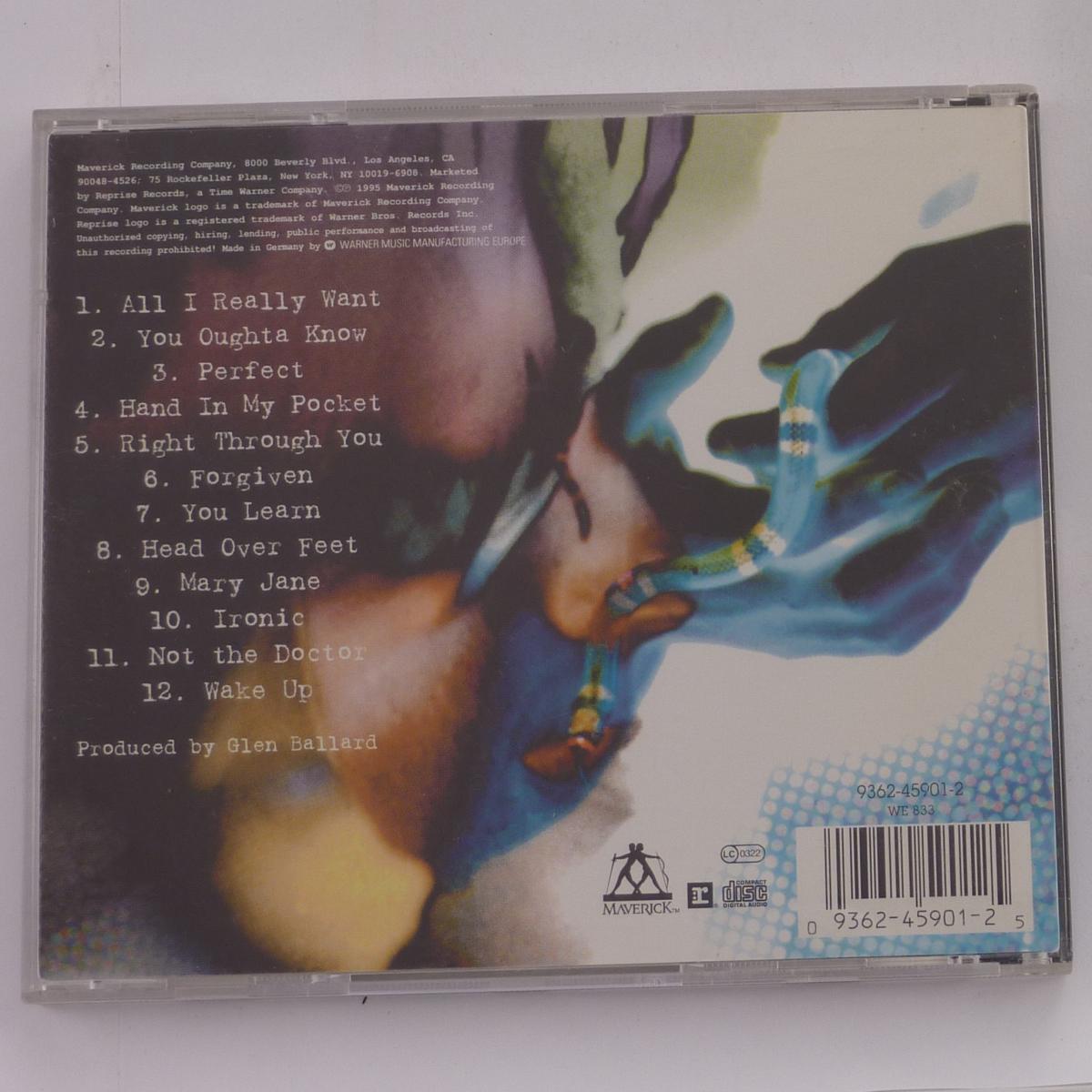 Alanis Morissette Jagged Little Pill CD Album