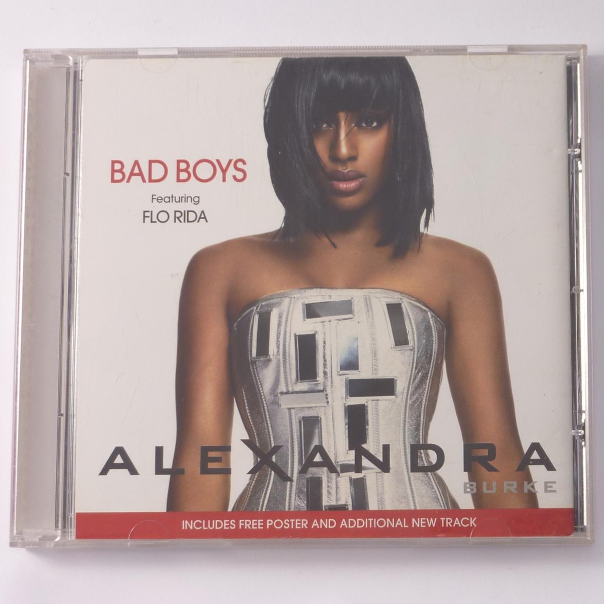Alexandra Burke Featuring Flo Rida Bad Boys CD Single Poster-sleeve