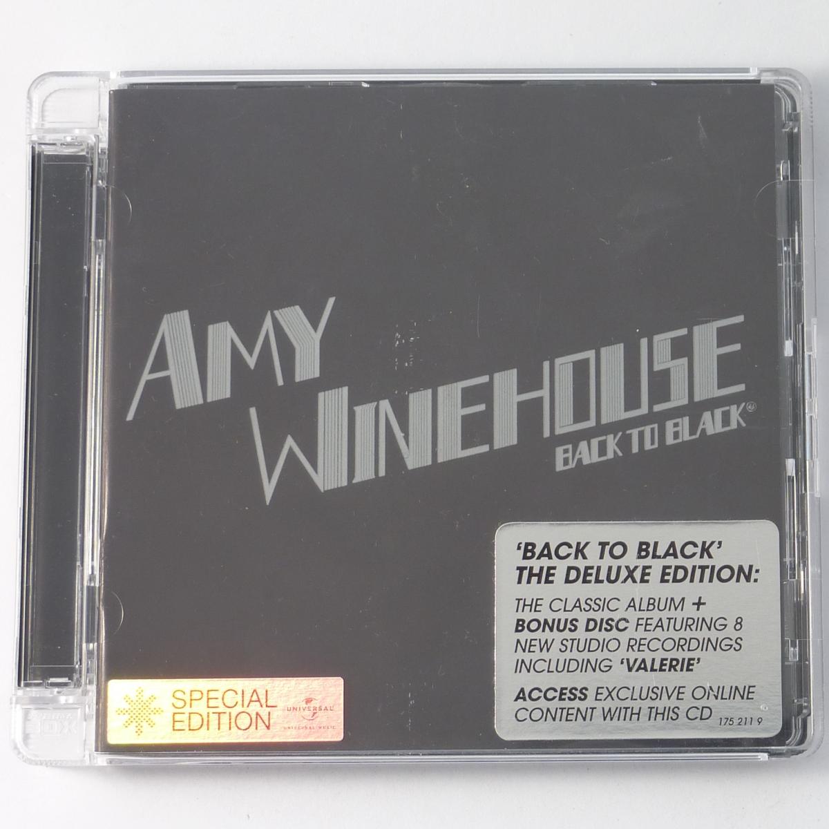 Amy Winehouse Back To Black 2 × CD Album Deluxe Edition Reissue Super Jewel Box