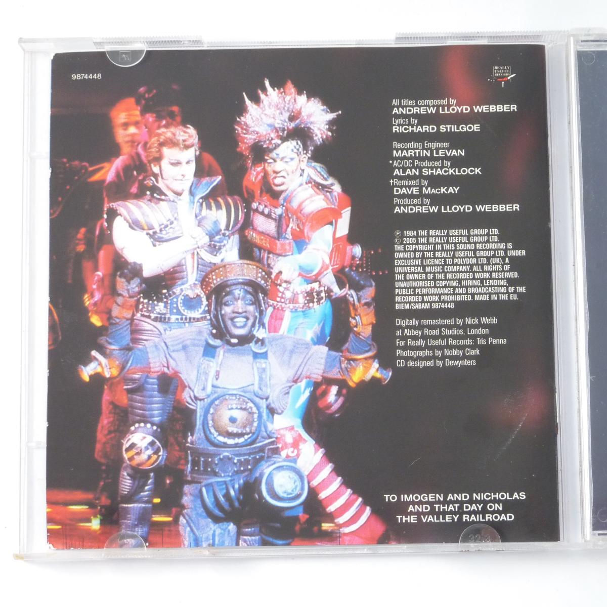 Andrew Lloyd Webber Starlight Express - The Original Cast Recording 2 × CD Album Reissue Remastered
