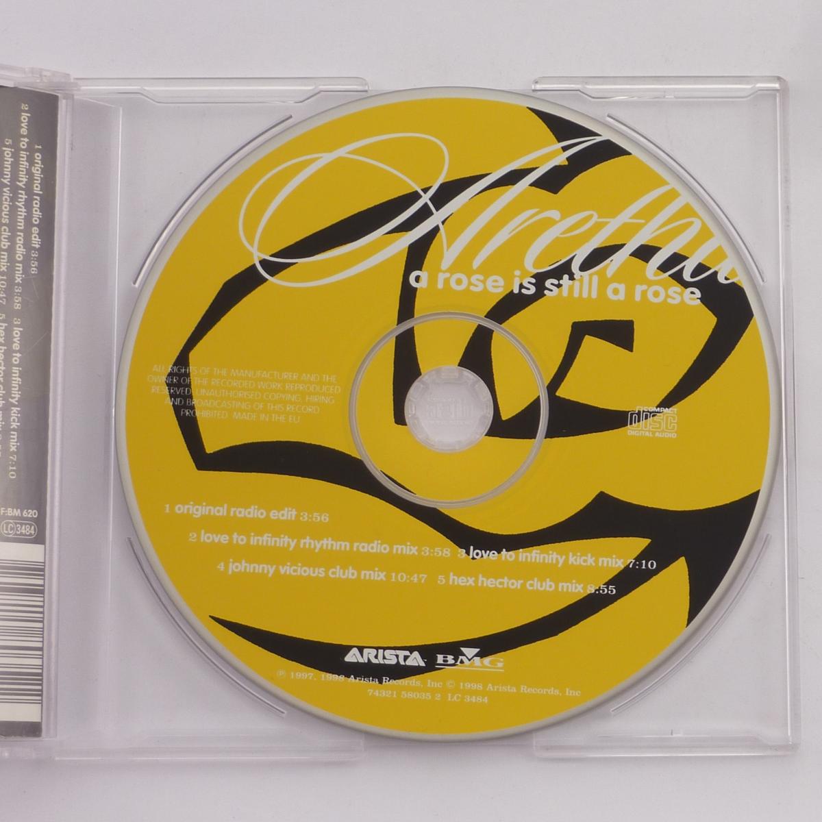 Aretha Franklin A Rose Is Still A Rose CD Single CD2