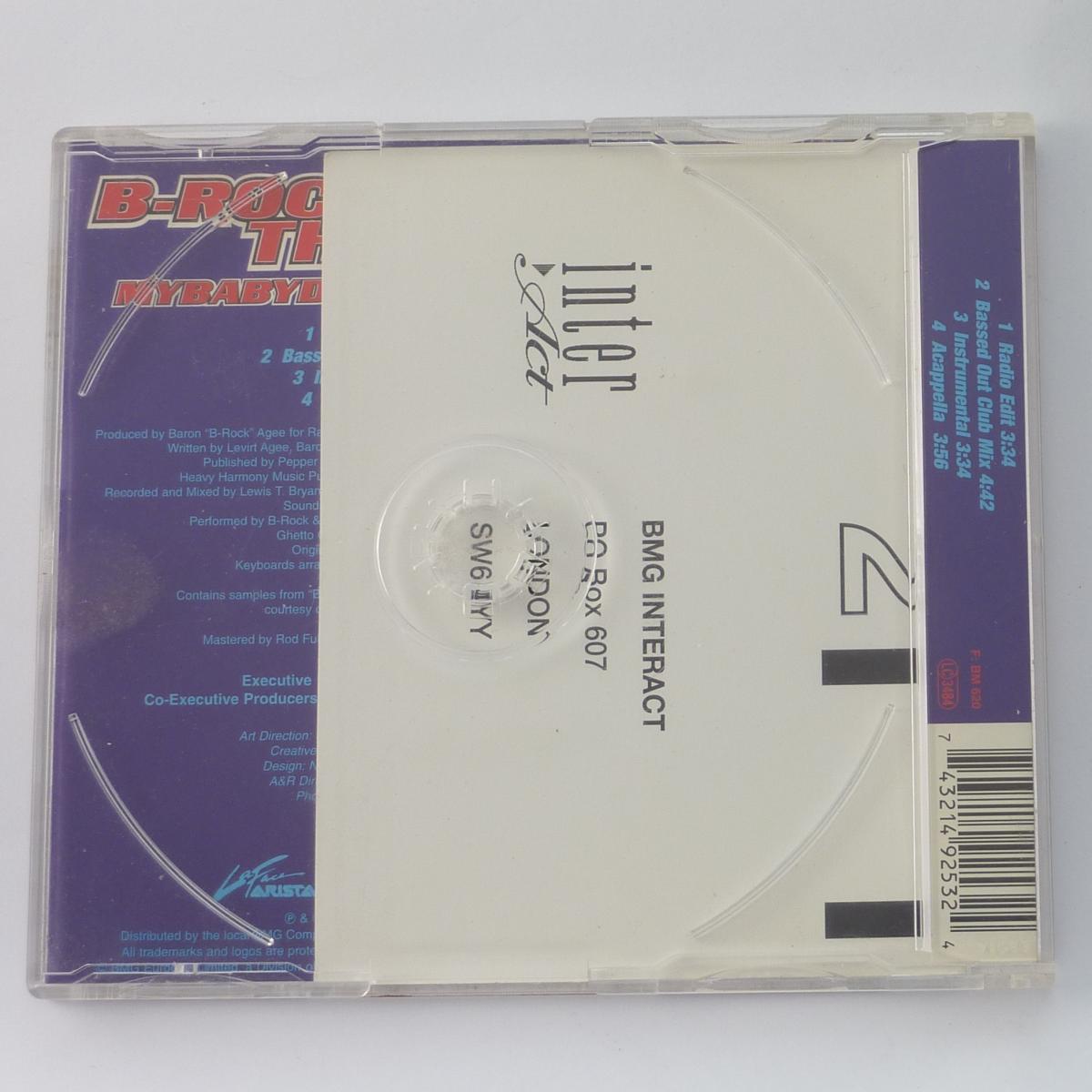 B-Rock & The Bizz MyBabyDaddy CD Maxi-Single Single