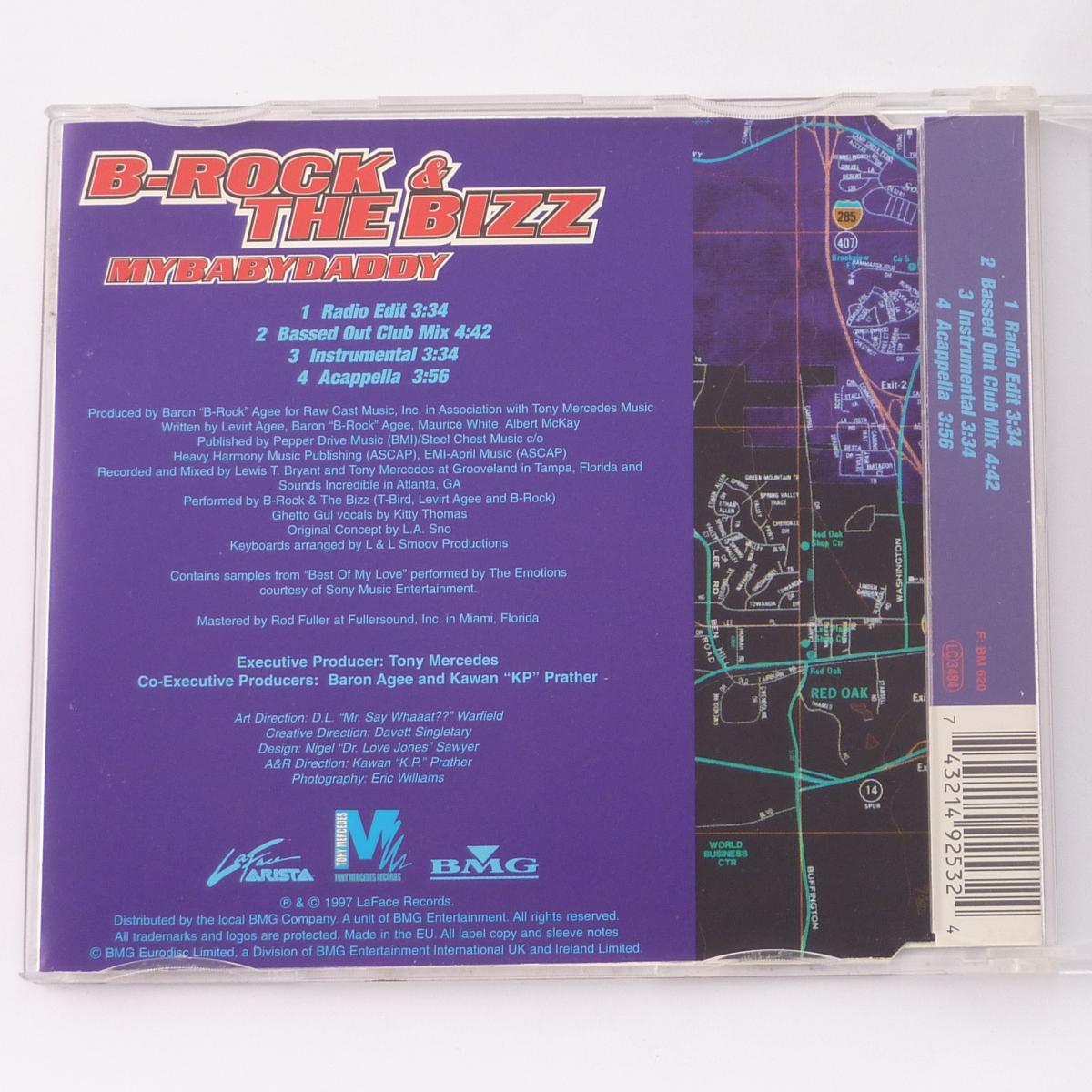 B-Rock & The Bizz MyBabyDaddy CD Maxi-Single Single