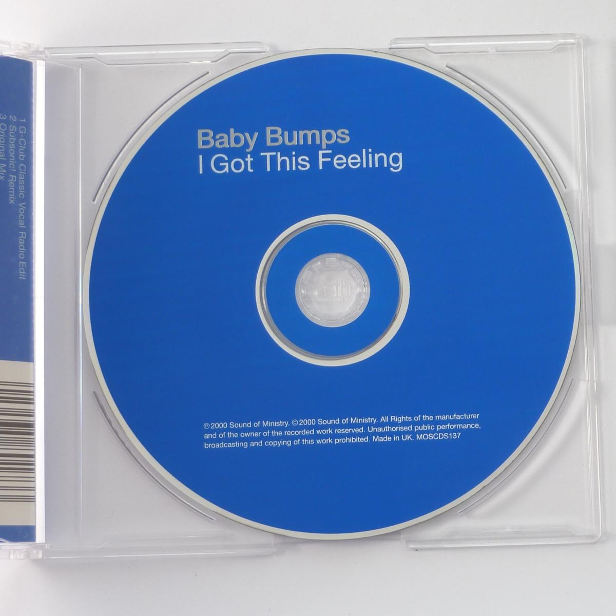 Baby Bumps I Got This Feeling CD Single