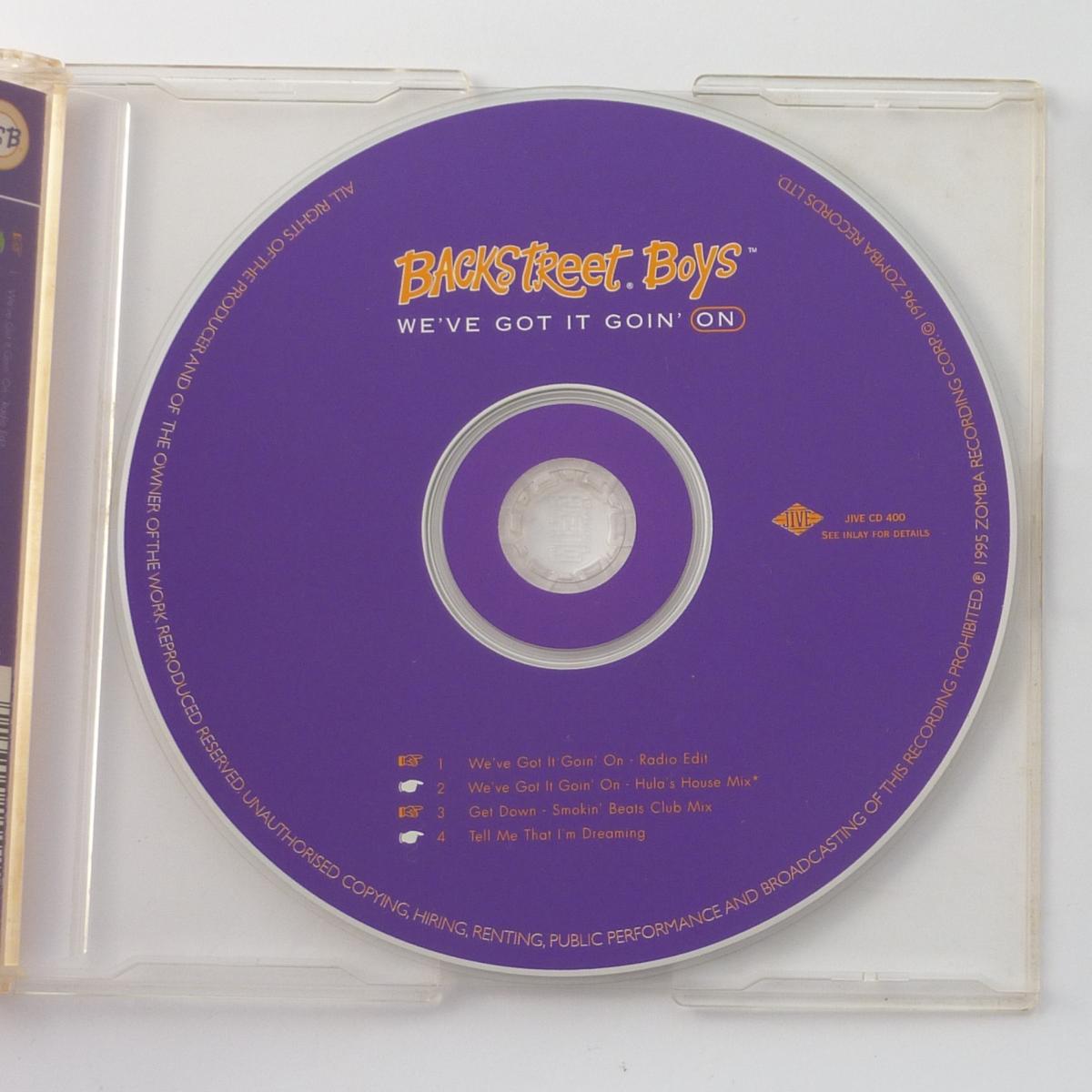 Backstreet Boys We've Got It Goin' On CD Single Reissue CD1