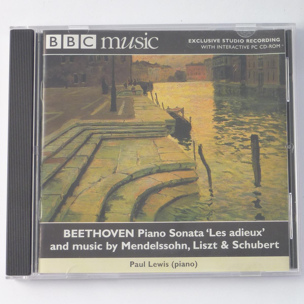 Beethoven / Mendelssohn / Liszt / Schubert / Paul Lewis Piano Sonata 'Les Adieux' And Music By Mendelssohn, Liszt & Schubert CD Enhanced Stereo