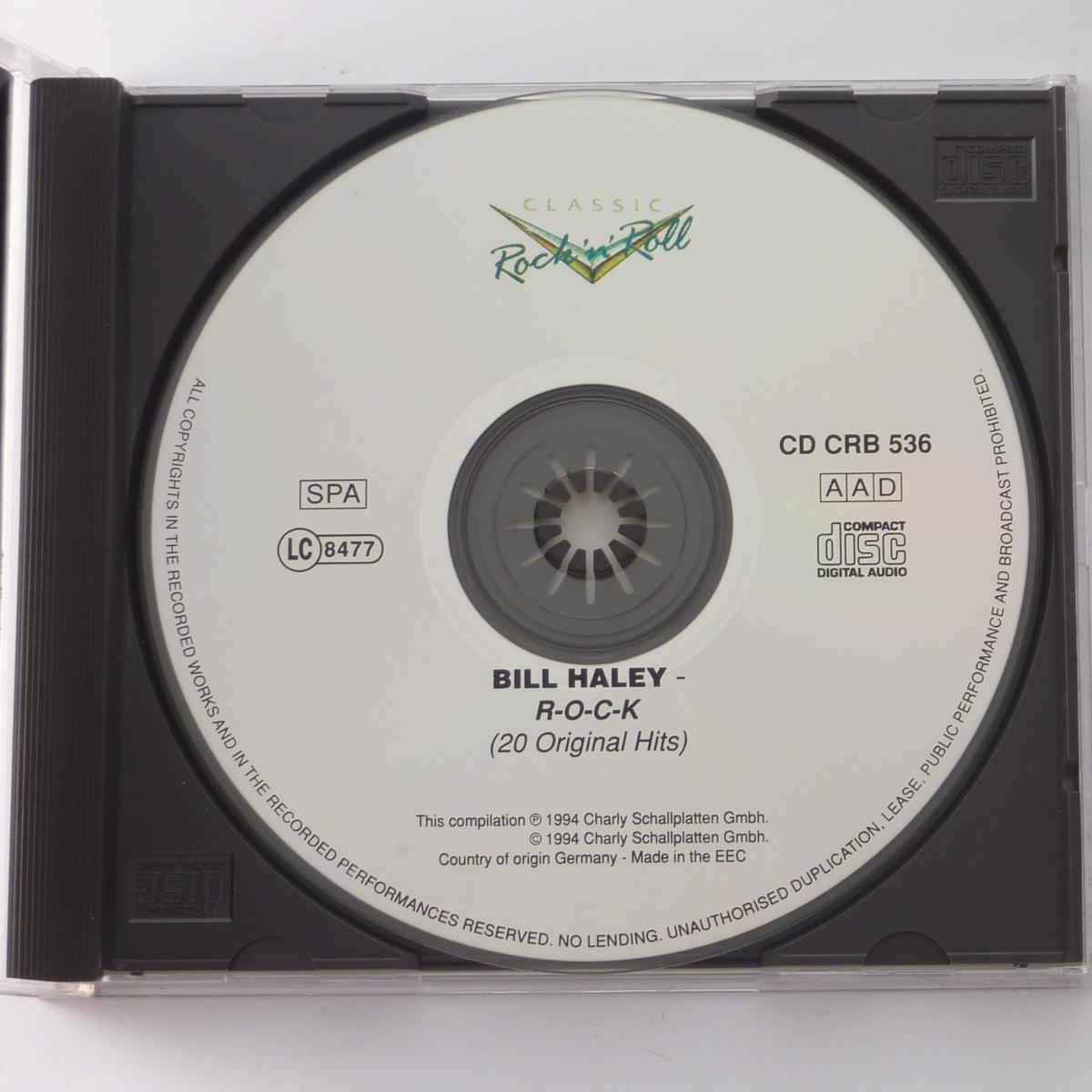Bill Haley R-O-C-K (20 Original Hits) CD Compilation