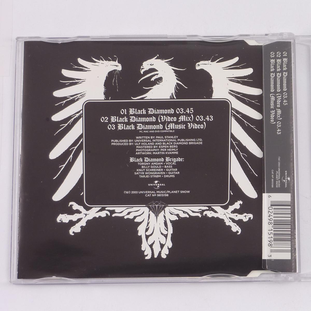 Black Diamond Brigade Black Diamond CD Single Enhanced