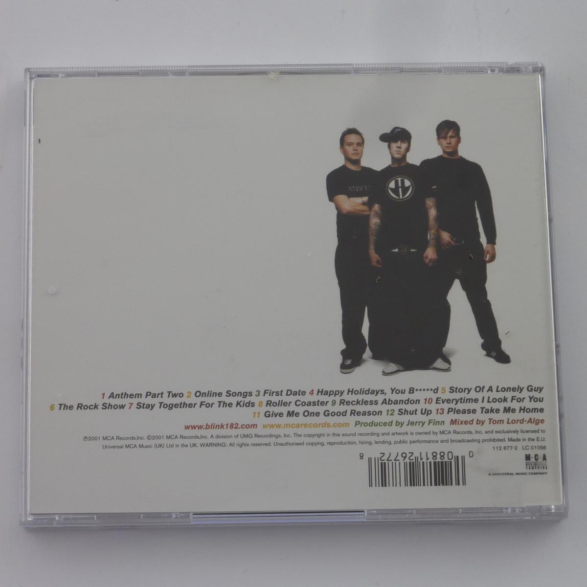 Blink-182 Take Off Your Pants And Jacket CD Album Special Edition