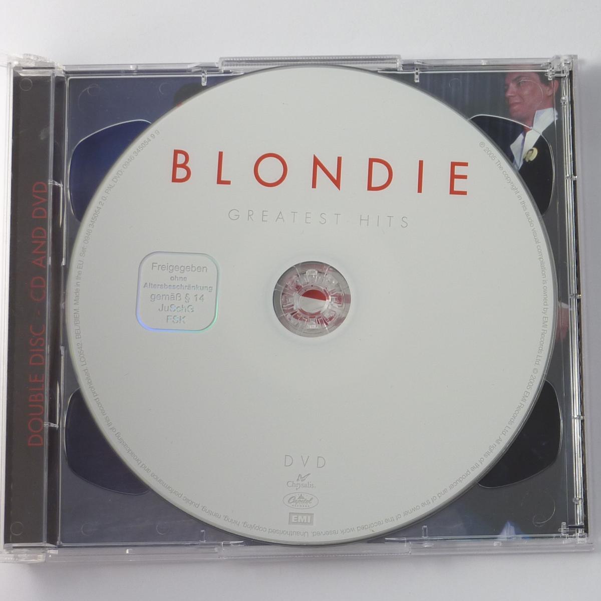 Blondie Greatest Hits CD Compilation Remastered DVD Compilation PAL