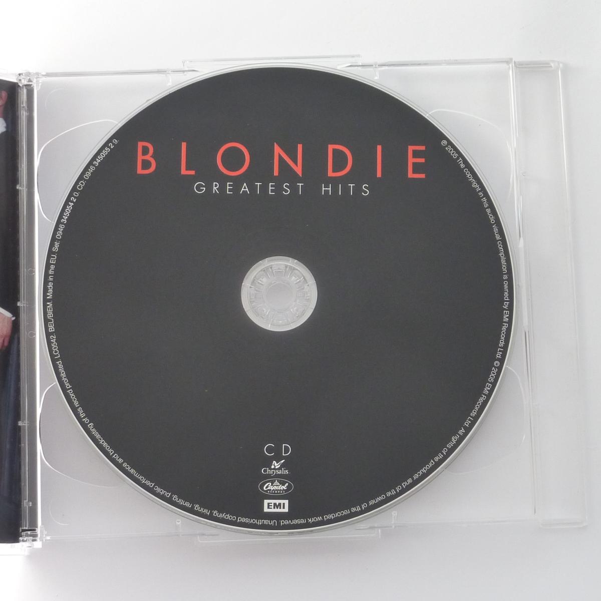 Blondie Greatest Hits CD Compilation Remastered DVD Compilation PAL