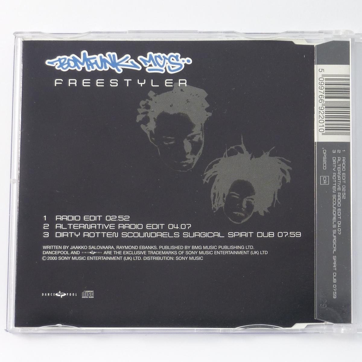 Bomfunk MC's Freestyler CD Single