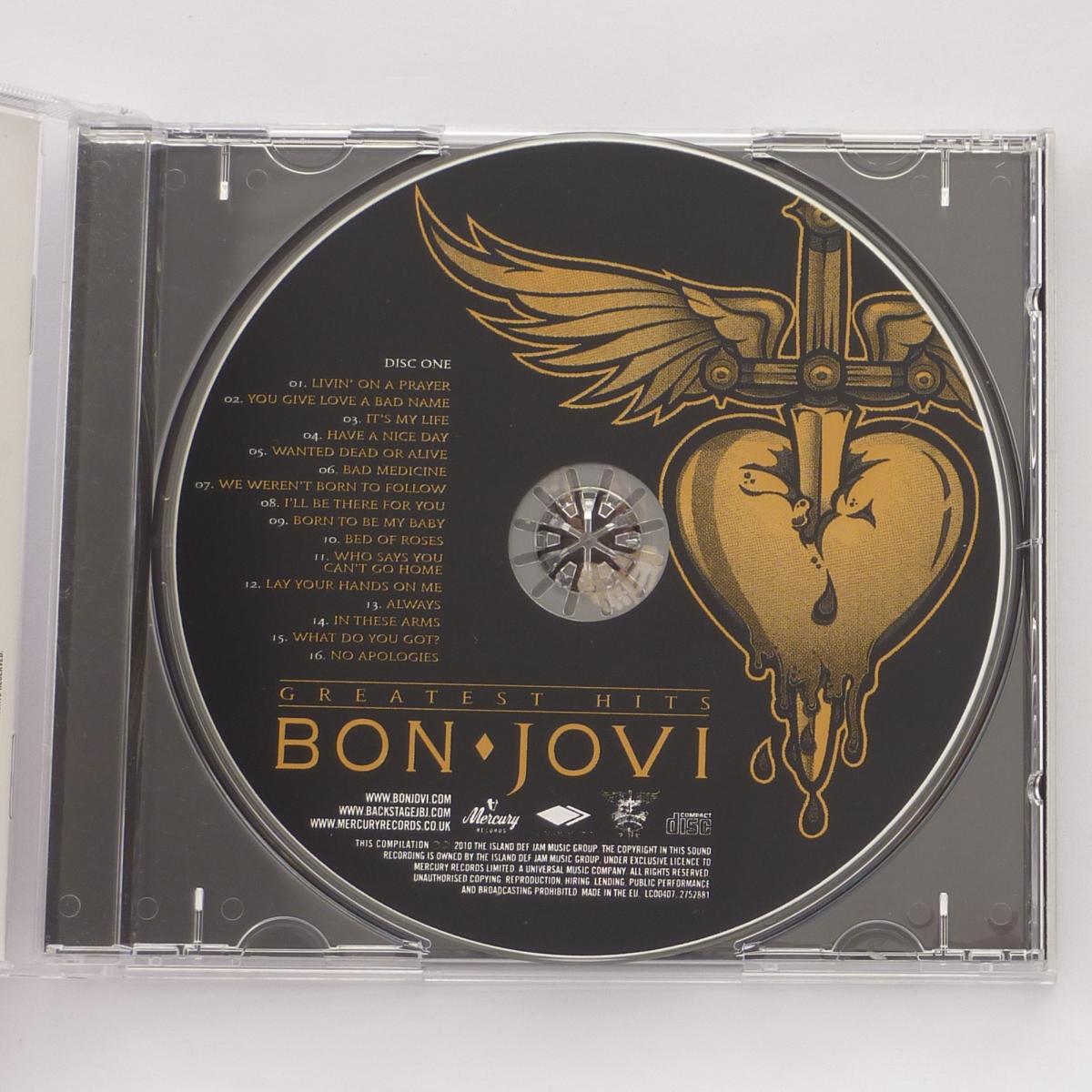 Bon Jovi Greatest Hits CD Compilation