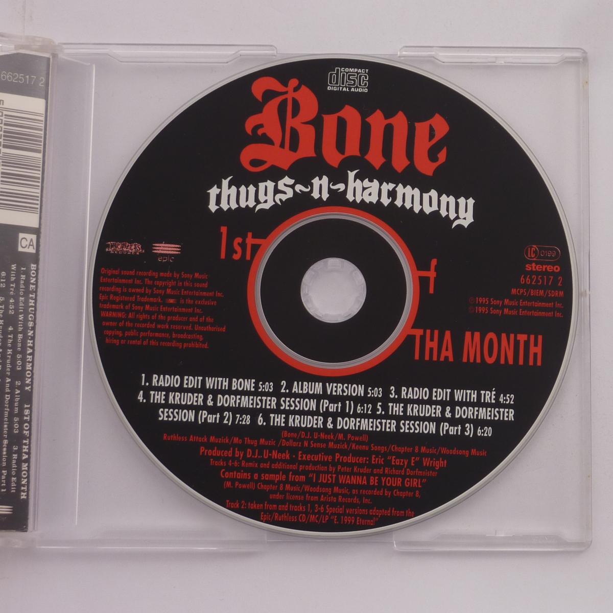 Bone Thugs-N-Harmony 1st Of Tha Month CD Single Stereo