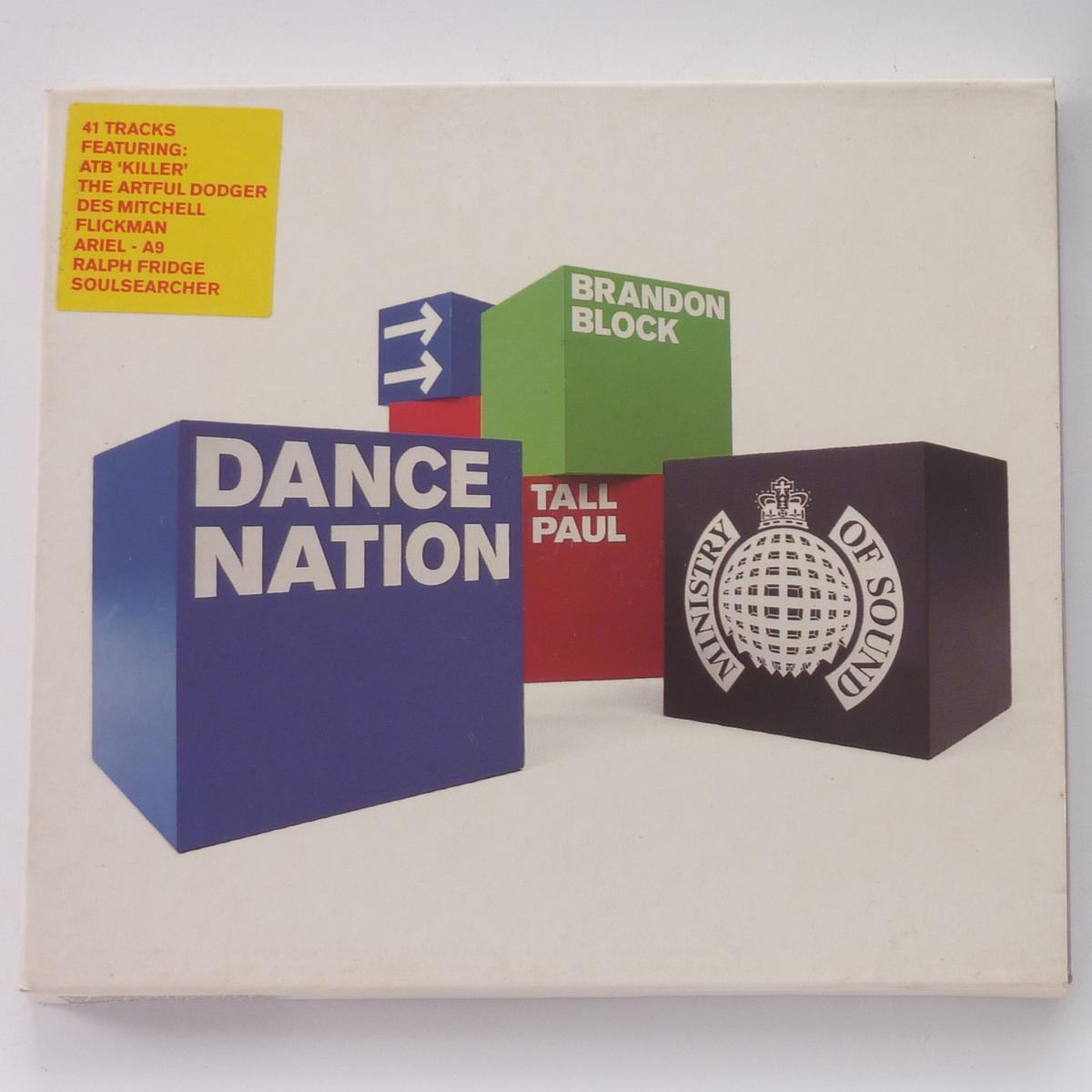 Brandon Block, Tall Paul Dance Nation 2 × CD Mixed