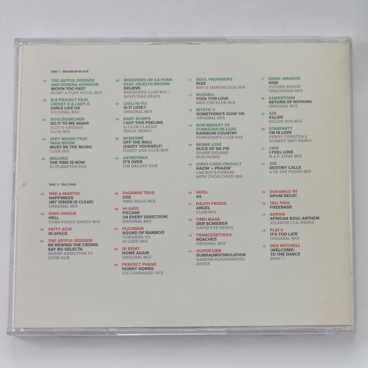 Brandon Block, Tall Paul Dance Nation 2 × CD Mixed