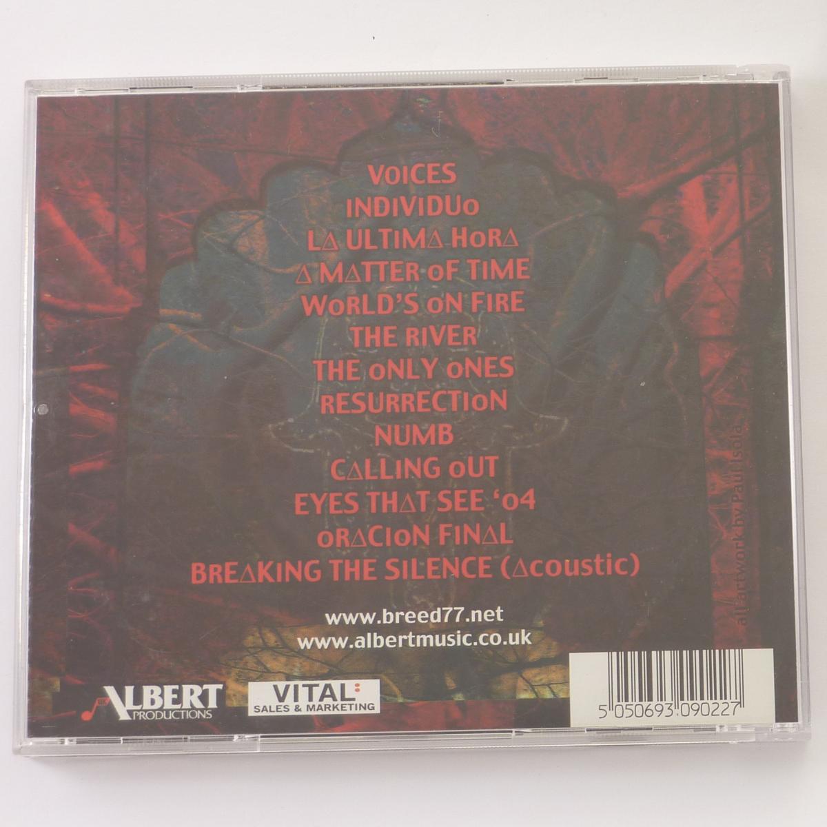 Breed 77 Cultura CD Album