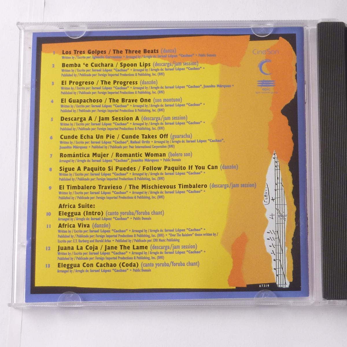 Cachao Master Sessions Volume II CD Album