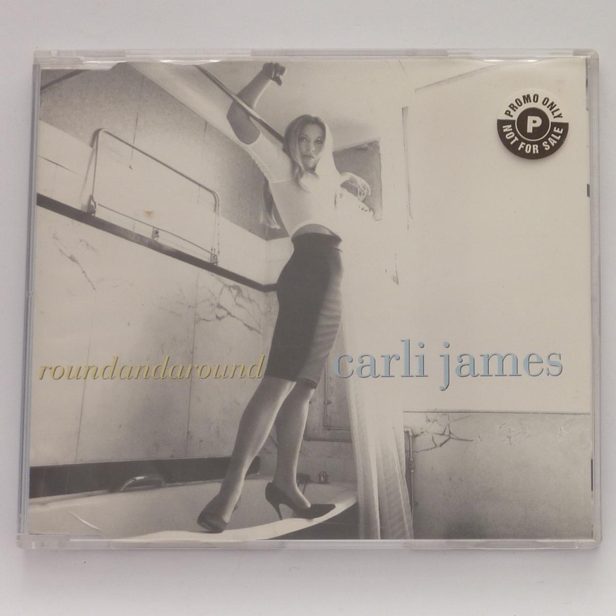 Carli James Round And Around CD Single