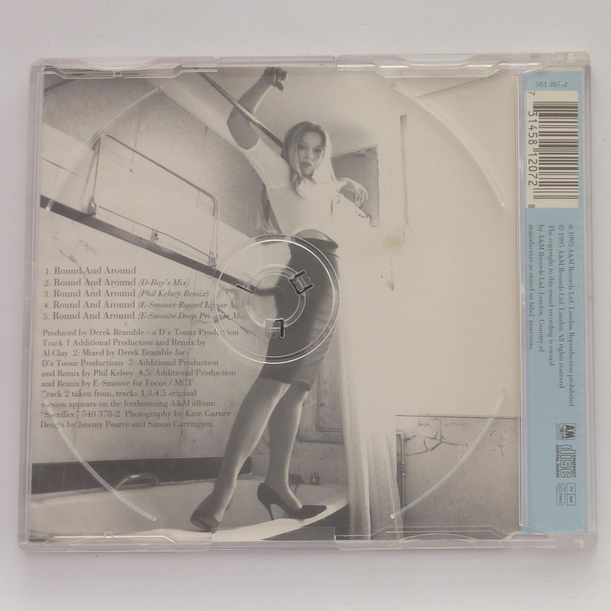 Carli James Round And Around CD Single