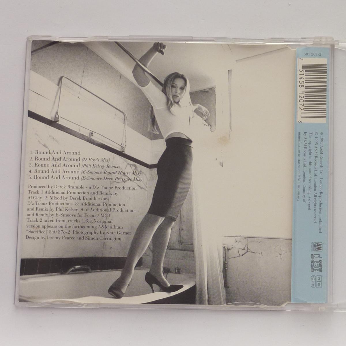 Carli James Round And Around CD Single