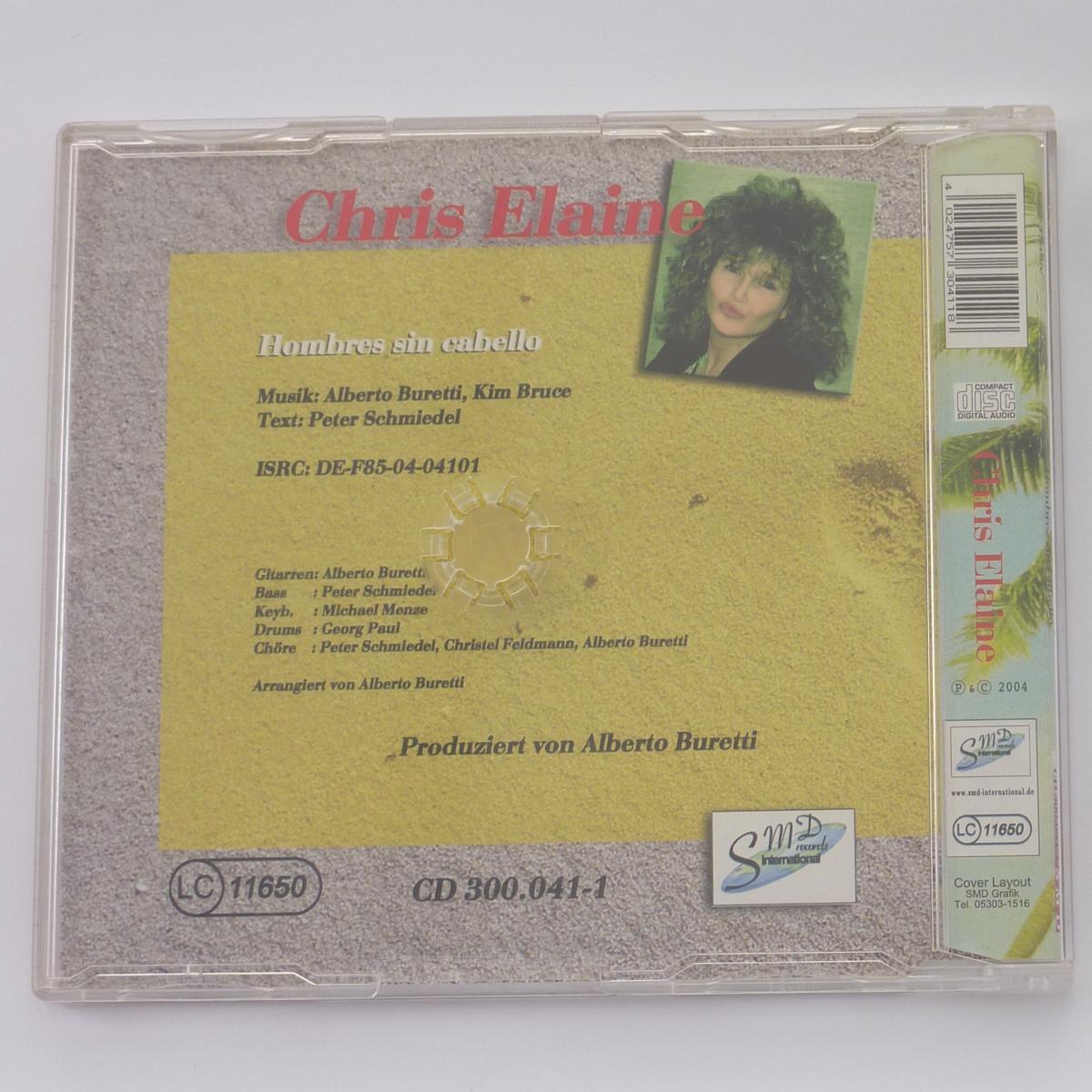 Chris Elaine Hombres Sin Cabello CD Single