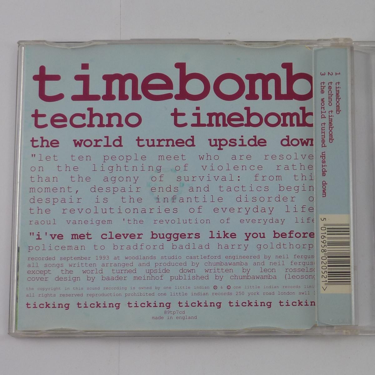 Chumbawamba Timebomb CD Single