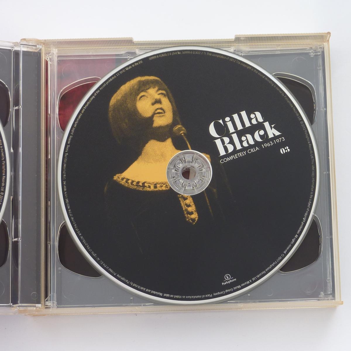 Cilla Black Completely Cilla: 1963-1973 5 × CD Compilation Remastered DVD NTSC Region 0