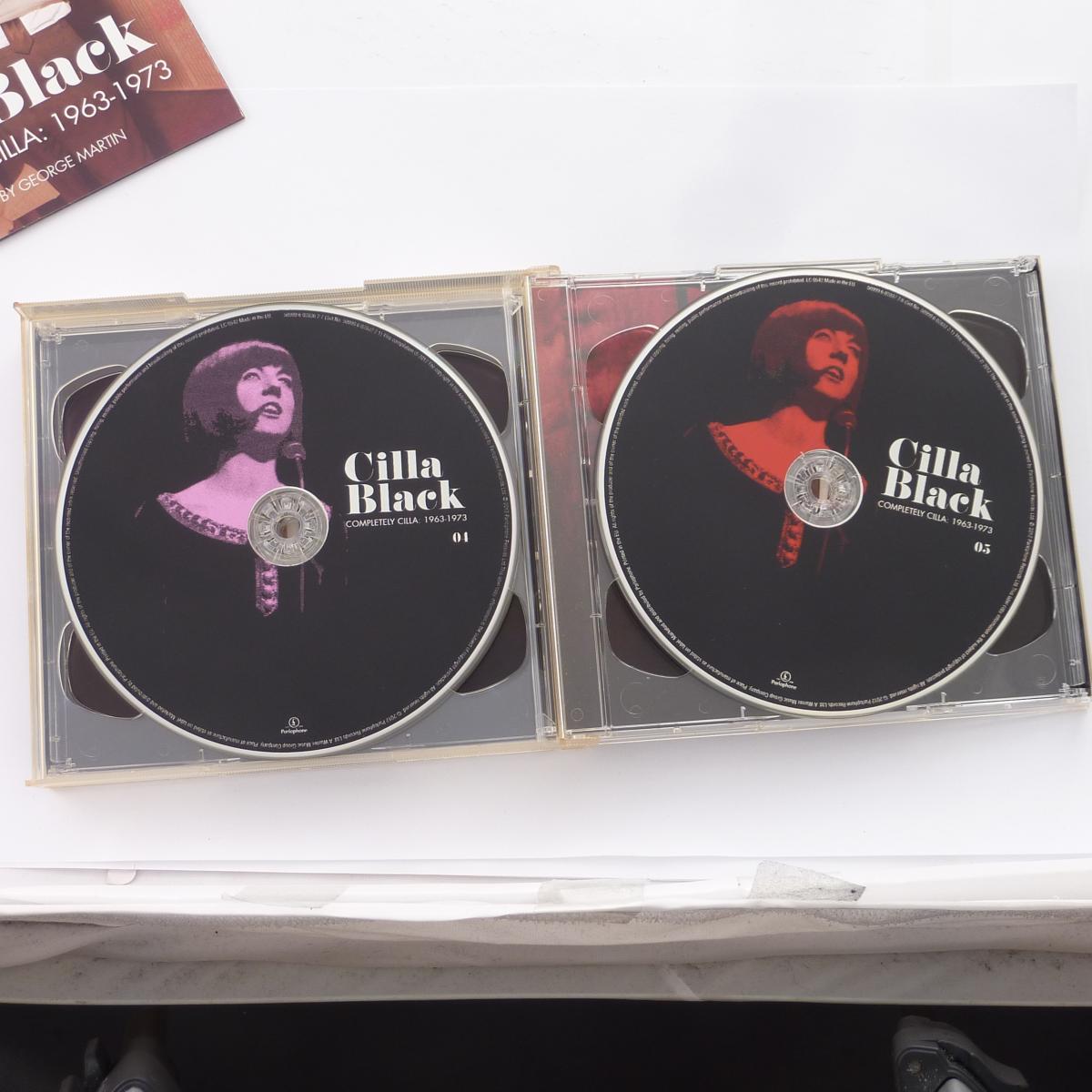 Cilla Black Completely Cilla: 1963-1973 5 × CD Compilation Remastered DVD NTSC Region 0