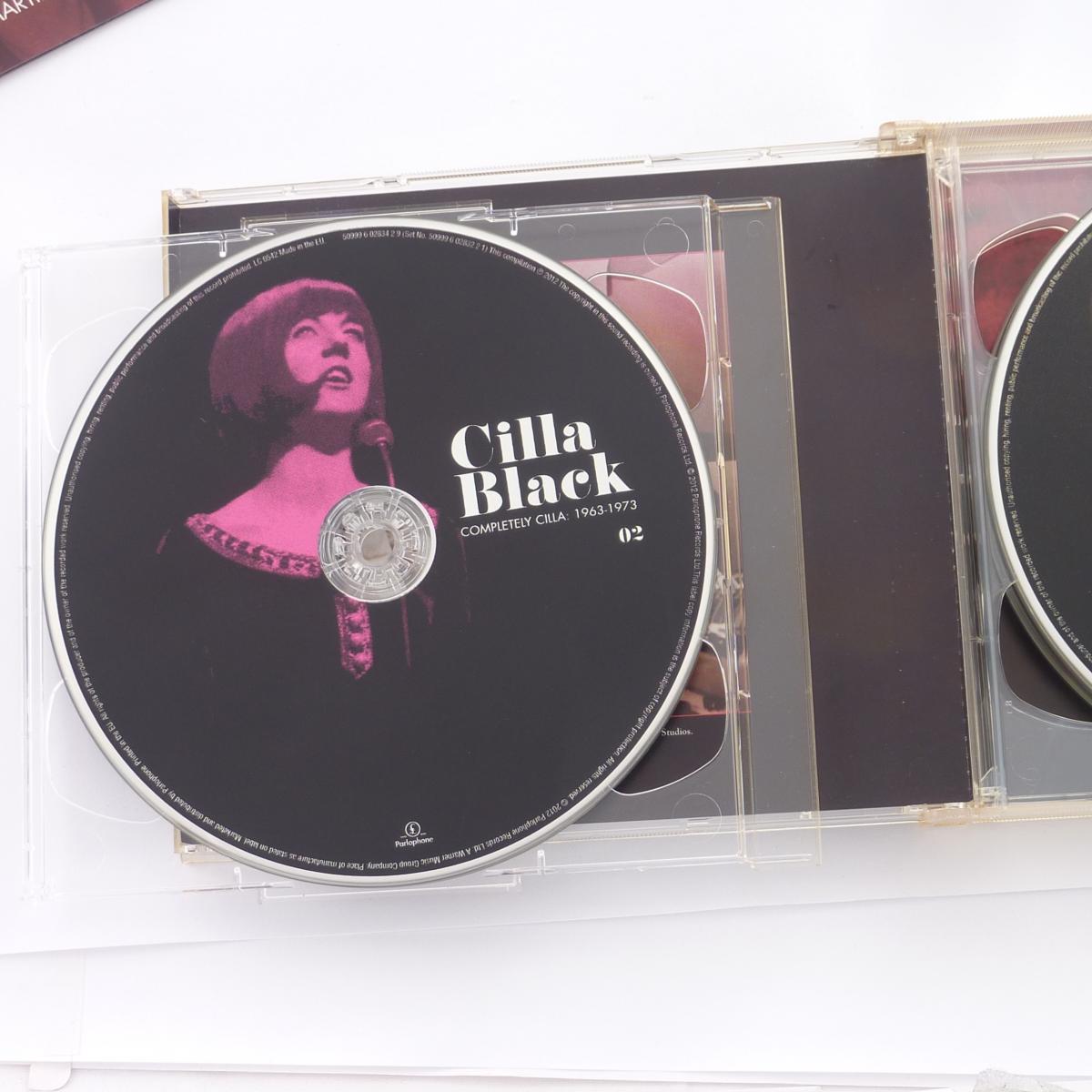 Cilla Black Completely Cilla: 1963-1973 5 × CD Compilation Remastered DVD NTSC Region 0