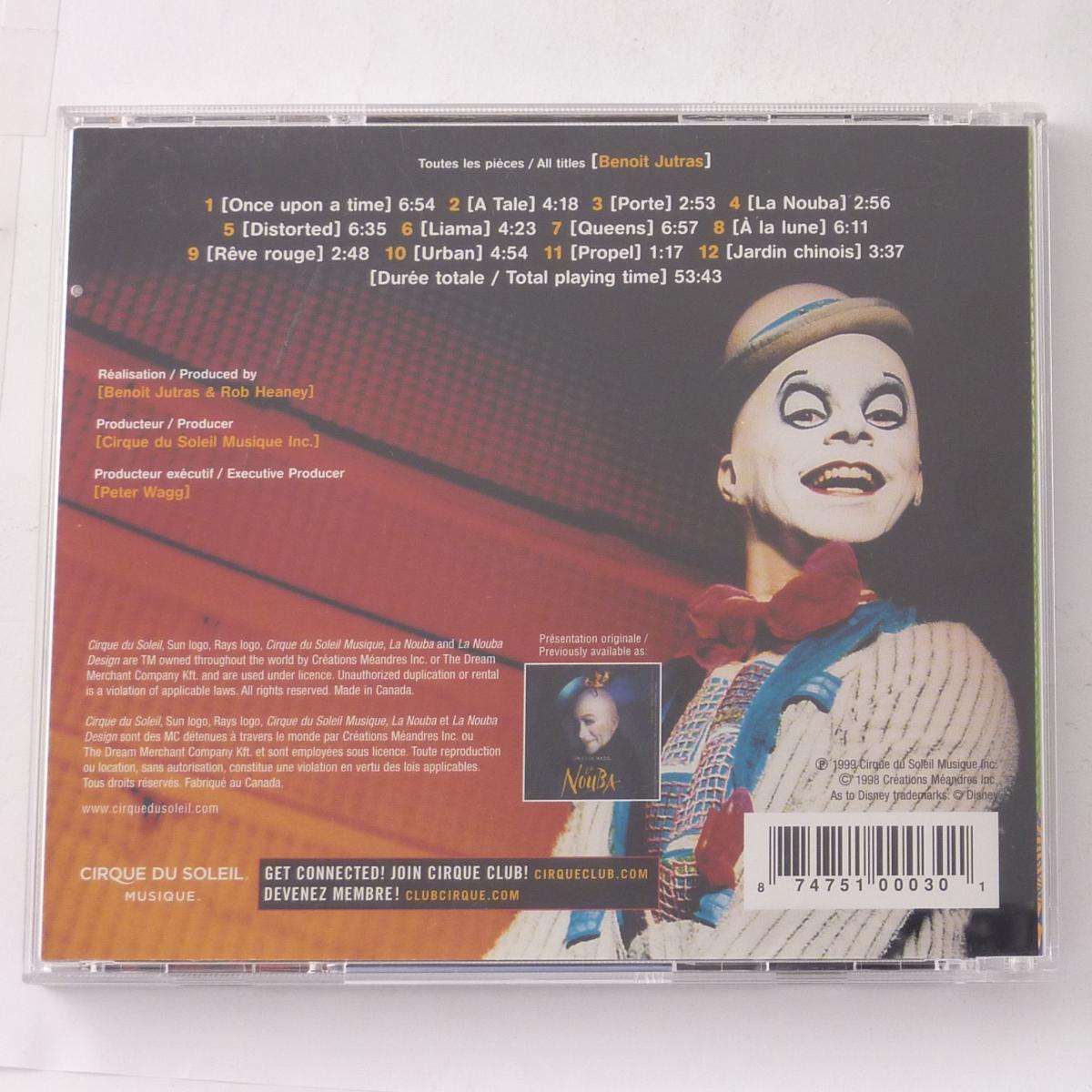 Cirque Du Soleil La Nouba CD Album