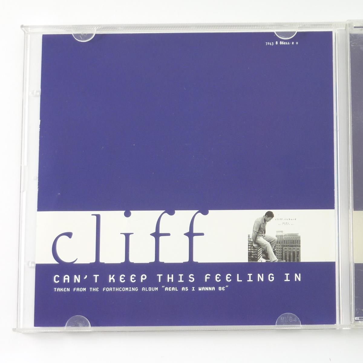 Cliff Richard Can't Keep This Feeling In CD Single Limited Edition CD1
