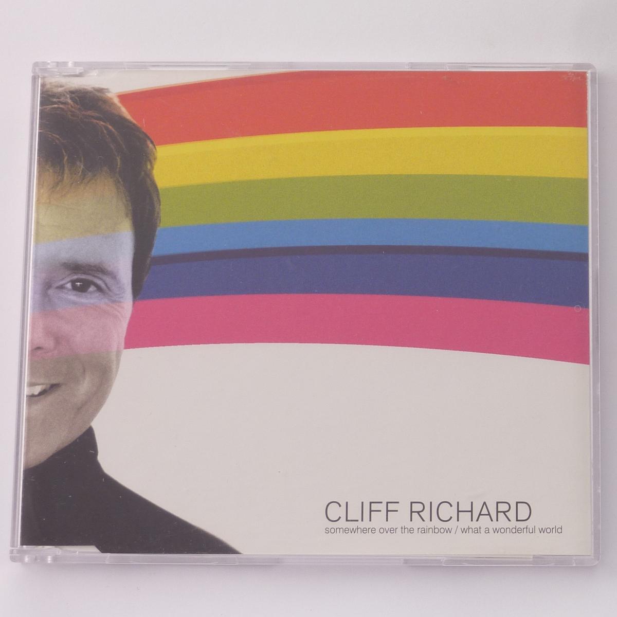 Cliff Richard Somewhere Over The Rainbow / What A Wonderful World CD Single