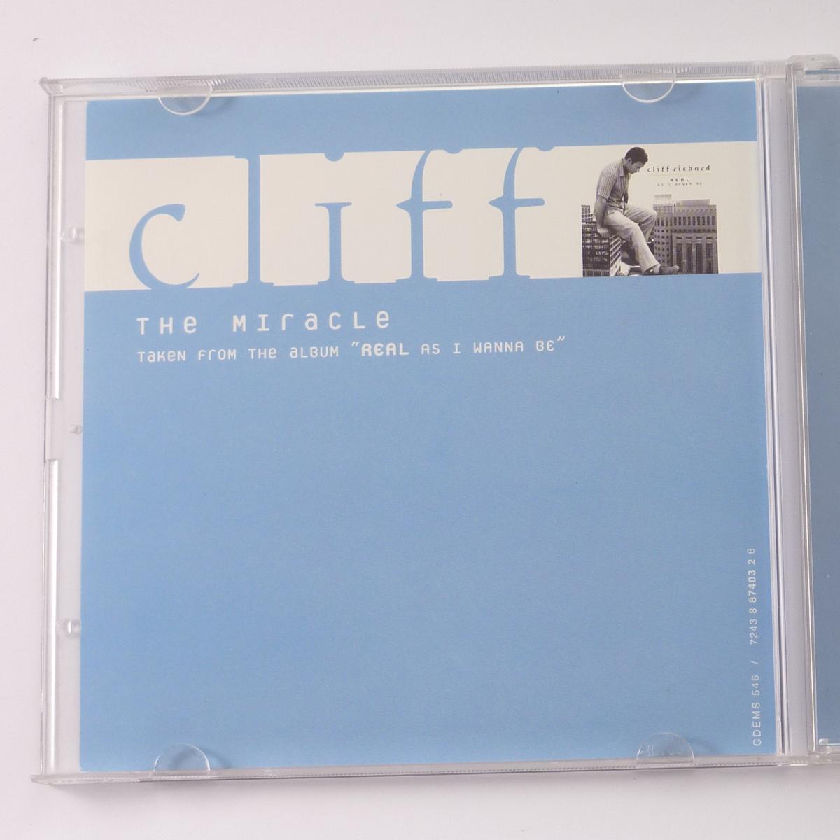 Cliff Richard The Miracle CD Single CD1