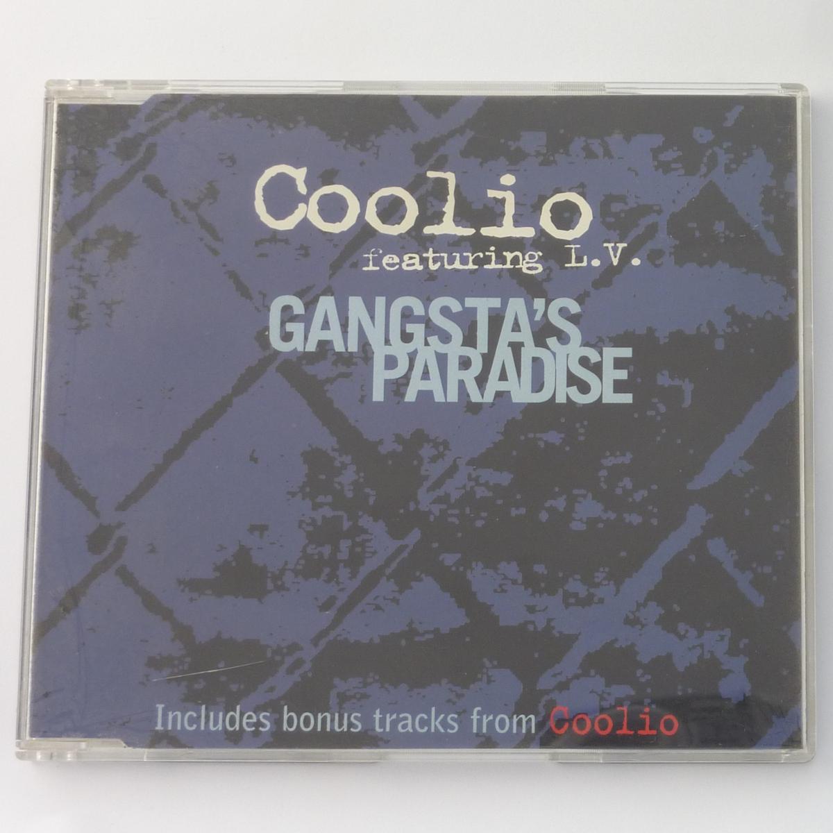Coolio Featuring L.V. Gangsta's Paradise CD Single Stereo