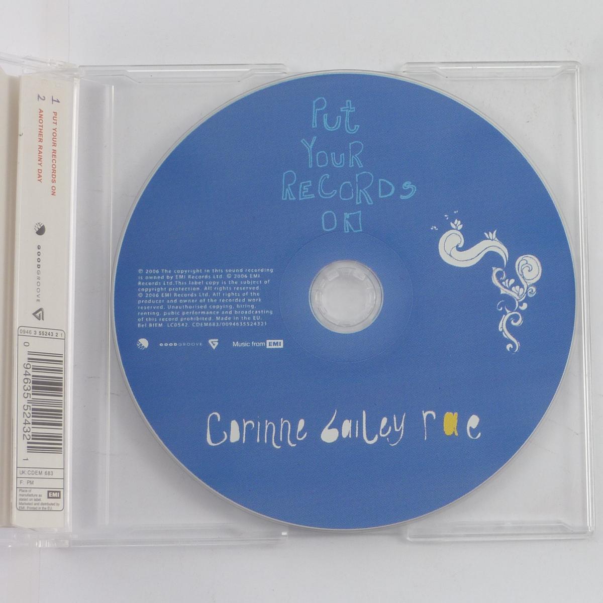 Corinne Bailey Rae Put Your Records On CD Single