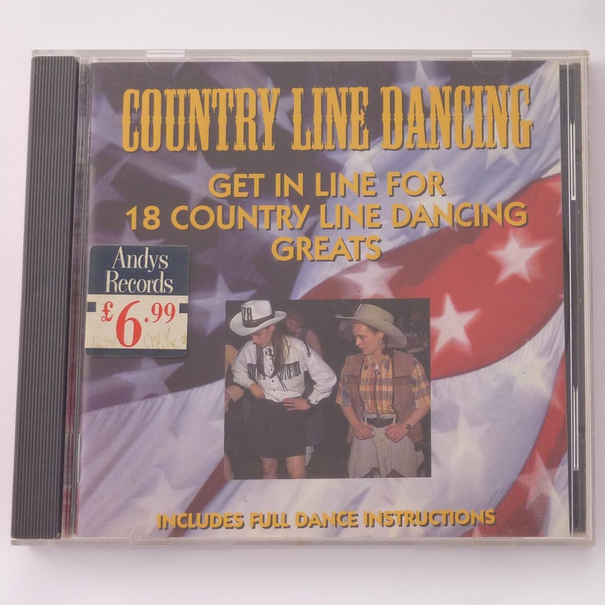 Country Line Dancing Get In Line For 18 Country Line Dancing Greats CD Compilation