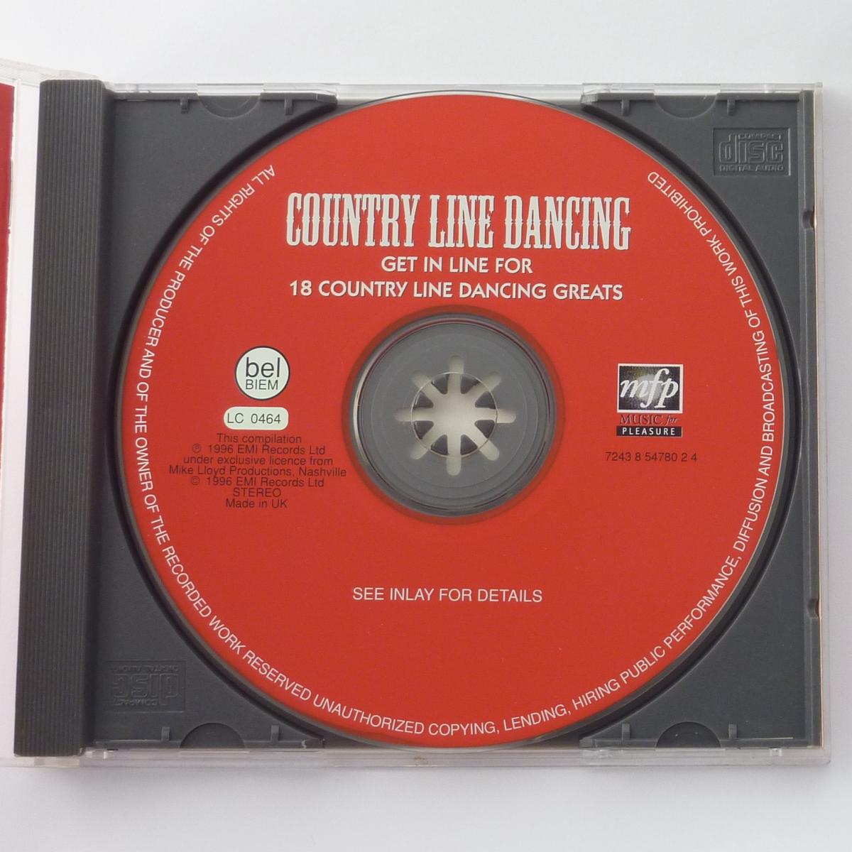 Country Line Dancing Get In Line For 18 Country Line Dancing Greats CD Compilation