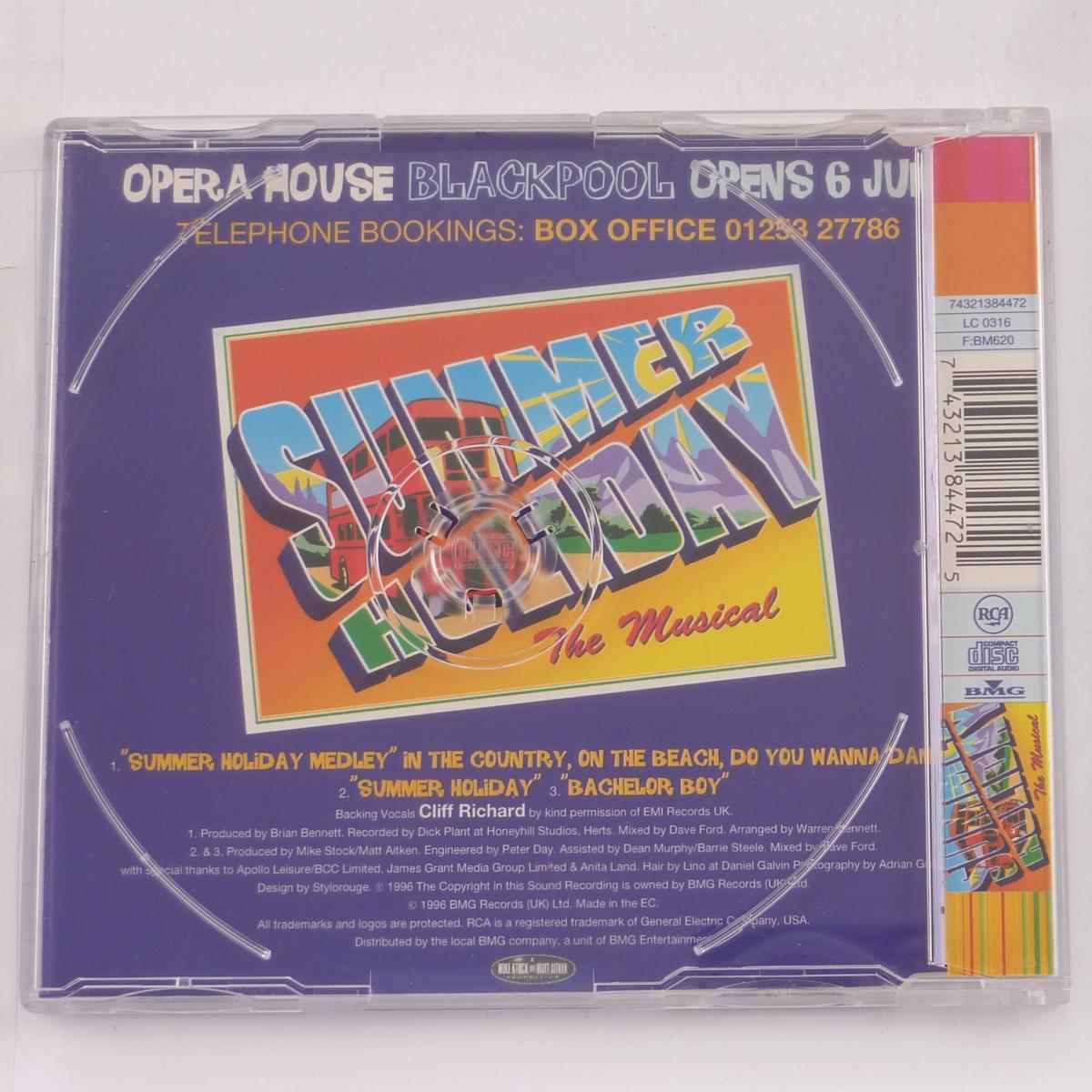 Darren Day Summer Holiday CD Single