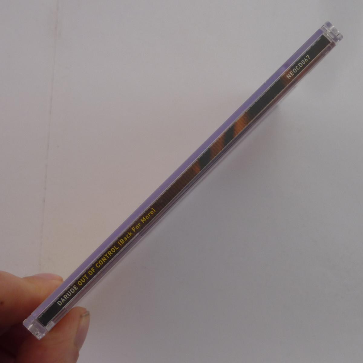 Darude Out Of Control (Back For More) CD Single Enhanced