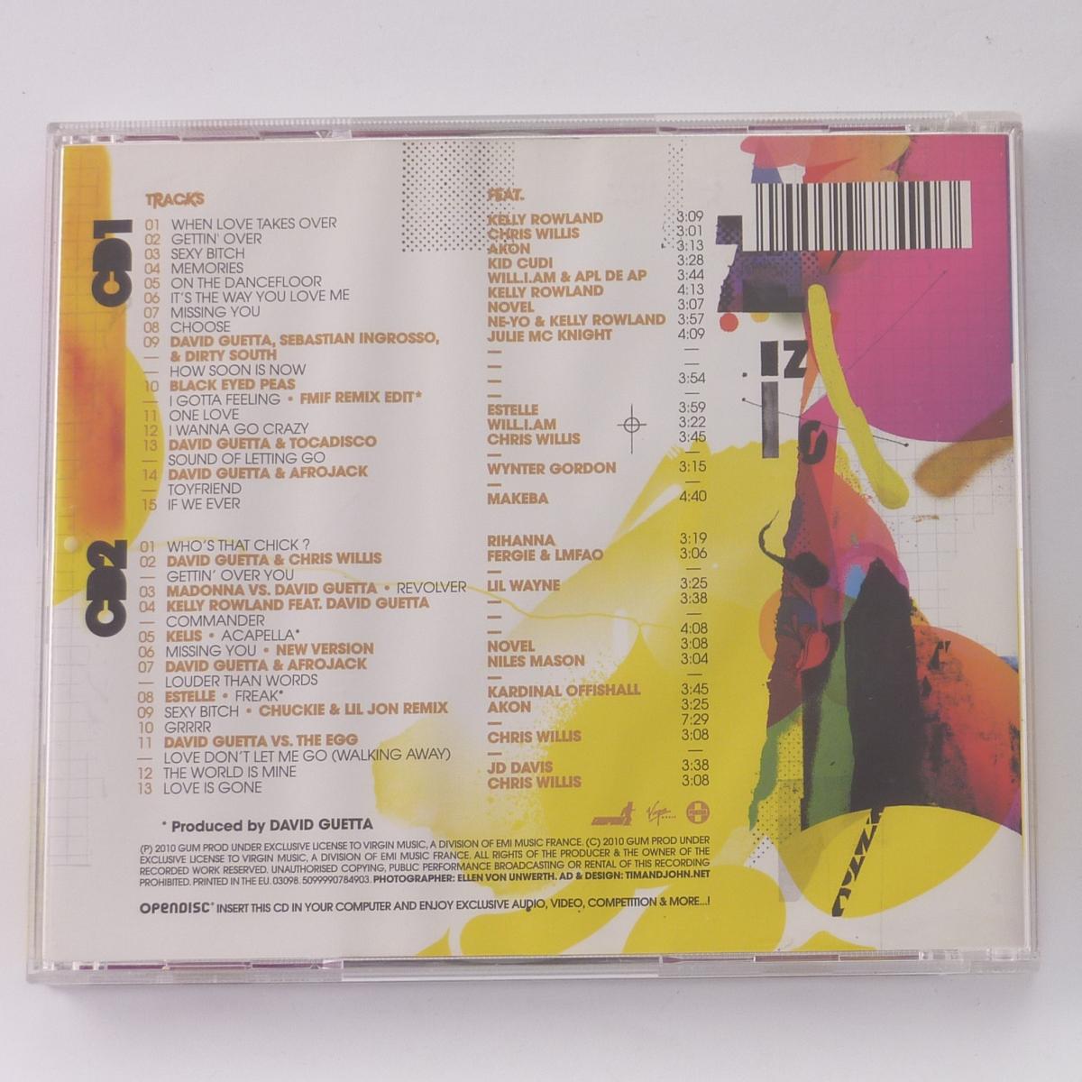 David Guetta One More Love 2 × CD Album Enhanced