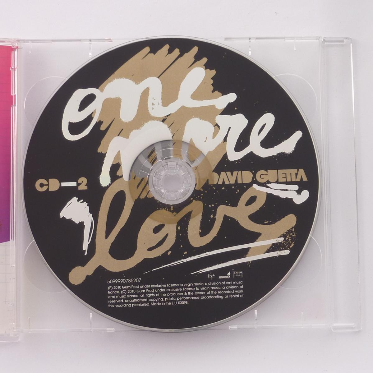 David Guetta One More Love 2 × CD Album Enhanced