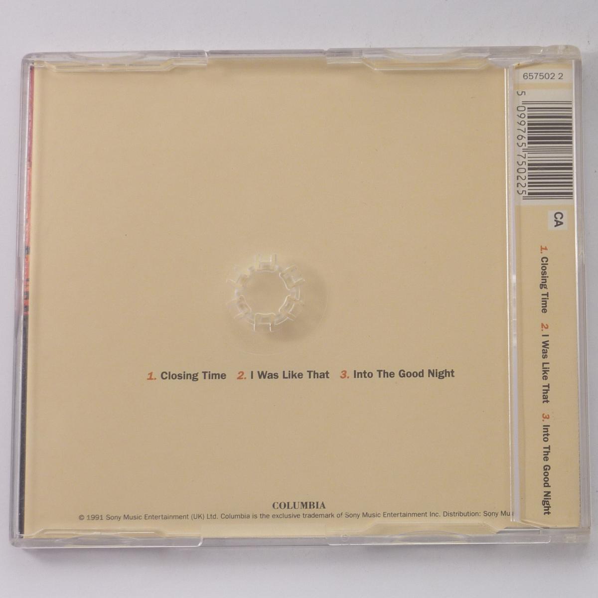 Deacon Blue Closing Time CD Single Stereo