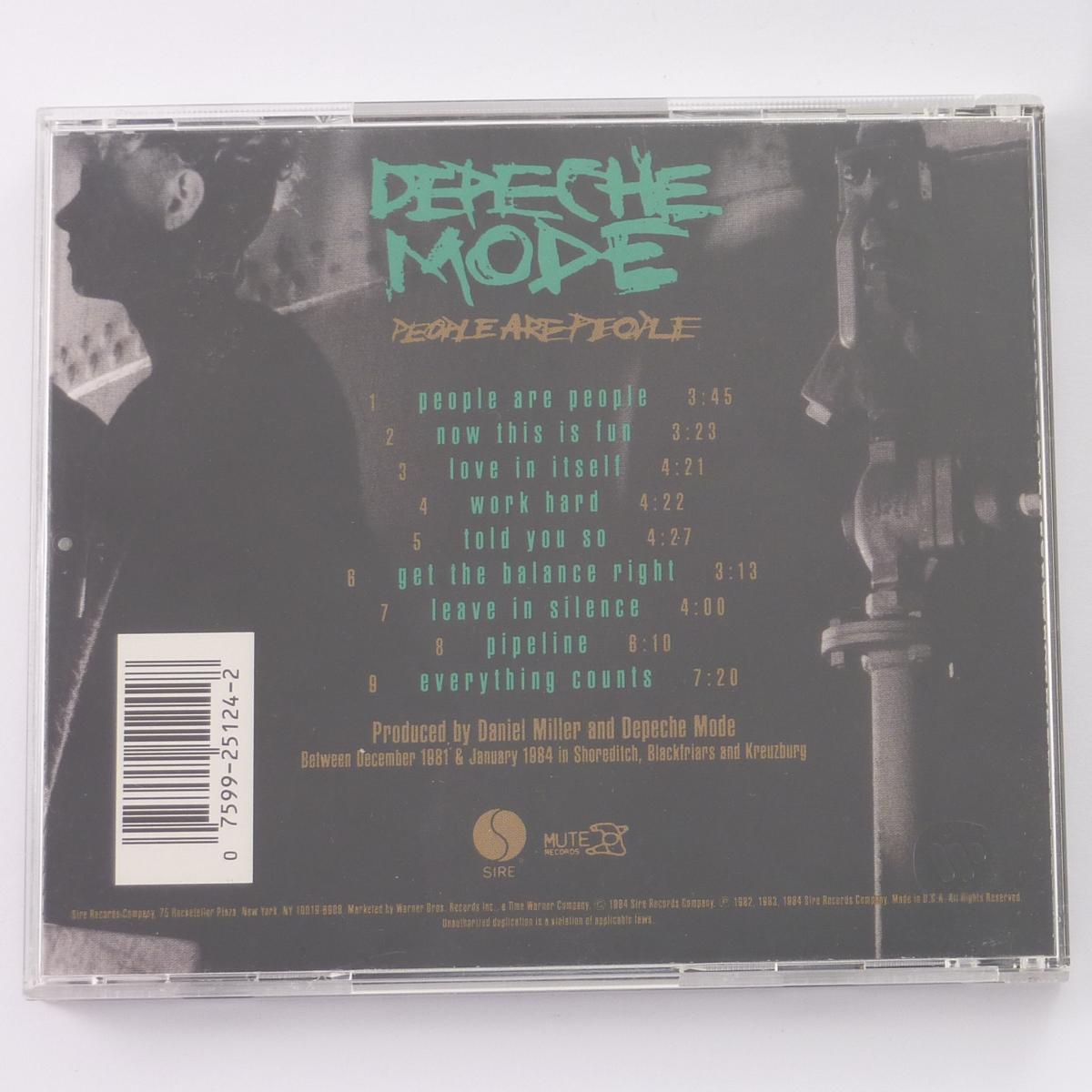 Depeche Mode People Are People CD Compilation Reissue Repress