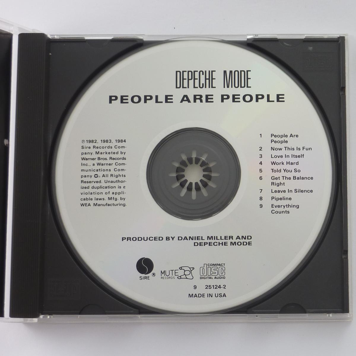 Depeche Mode People Are People CD Compilation Reissue Repress